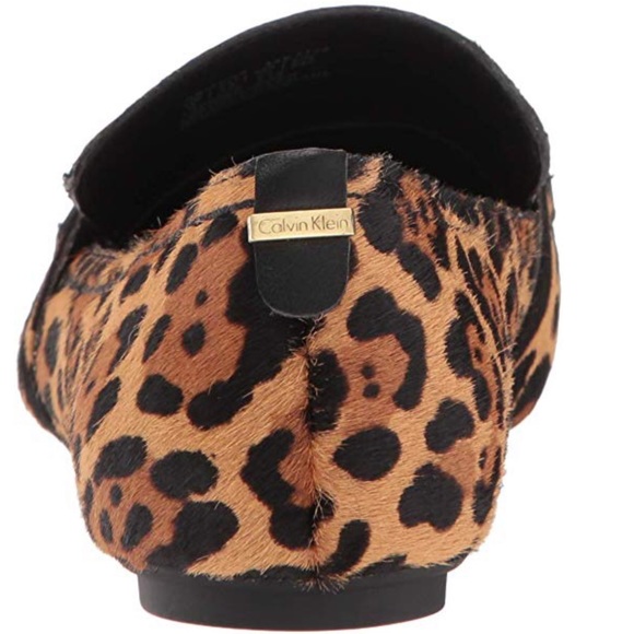 Calvin Klein Sz 5.5 Orianna Loafer Cheetah Leopard - Picture 2 of 2